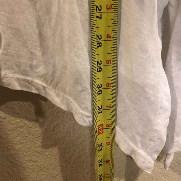 Terre blue embroidered short sleeve top - Picture 8 of 8